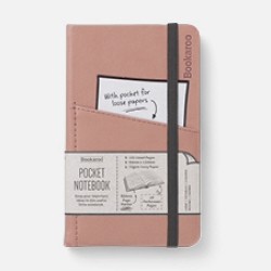 Picture of Bookaroo POCKET Notebook (A6) JOURNAL - BLUSH