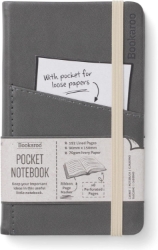 Picture of Bookaroo POCKET Notebook (A6) JOURNAL - CHARCOAL