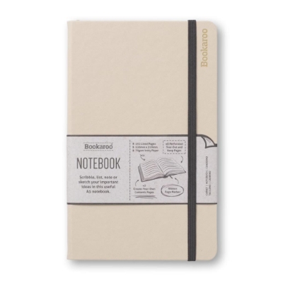 Picture of Bookaroo Notebook (A5) Journal - Cream