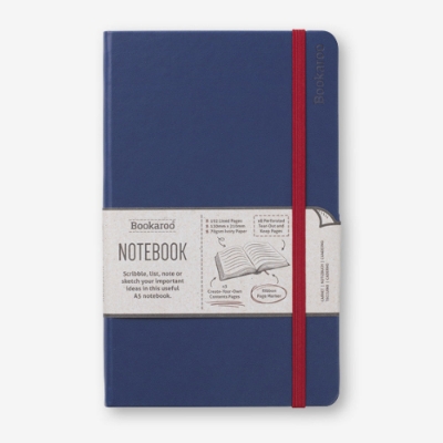 Picture of Bookaroo Notebook (A5) Journal - NEW Navy