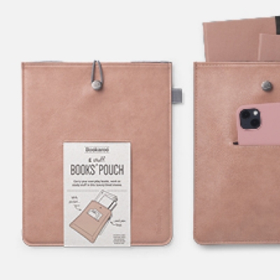 Picture of Bookaroo Books & Stuff Pouch - Blush