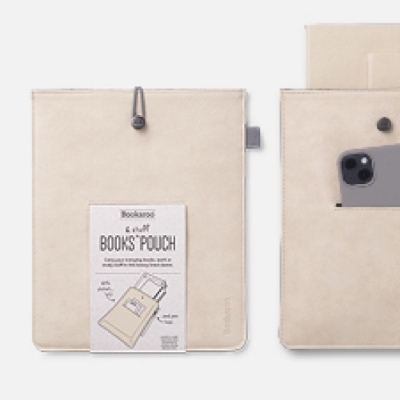 Picture of Bookaroo Books & Stuff Pouch - Cream