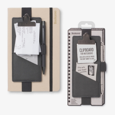 Picture of Bookaroo Clipboard for Notebooks - Charcoal