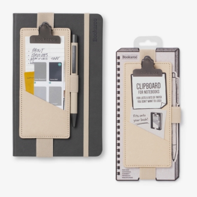 Picture of Bookaroo Clipboard for Notebooks - Cream