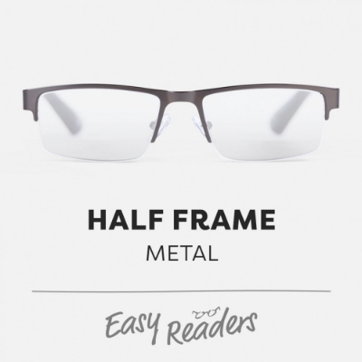 Picture of Easy Readers Half Frame Metal  +2.0