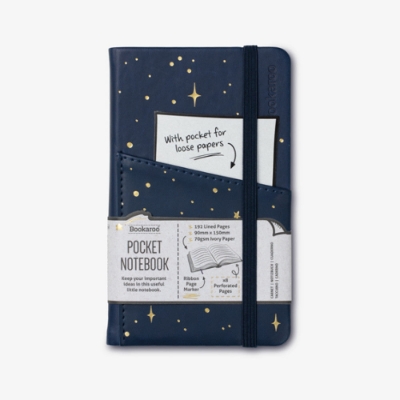 Picture of Moon & Stars - Bookaroo A6 Pocket Notebook