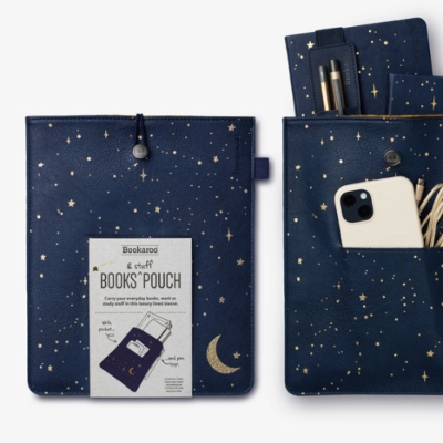 Picture of Moon & Stars - Bookaroo Books & Stuff Pouch