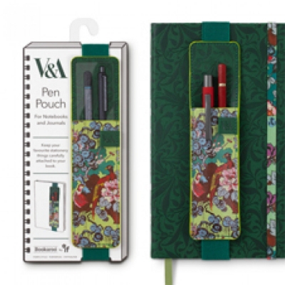 Picture of V&A Bookaroo Pen Pouch - Sundour Pheasant