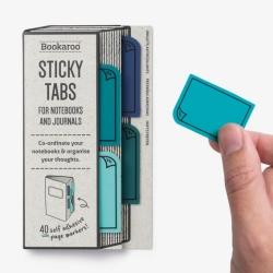 Picture of Bookaroo Sticky Tabs - Blues