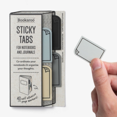 Picture of Bookaroo Sticky Tabs - Mono