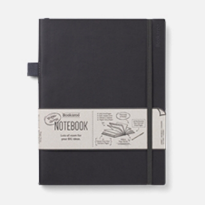 Picture of Bookaroo Bigger Things Notebook Journal - Black