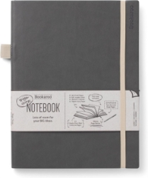 Picture of Bookaroo Bigger Things Notebook Journal - Charcoal