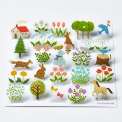 Picture of KING JIM POP-UP STICKERS Garden