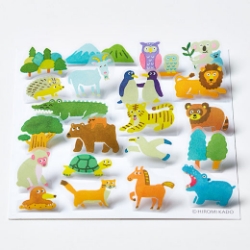 Picture of KING JIM POP-UP STICKERS Animal