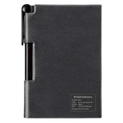 Picture of Kleid memo & pen set Black