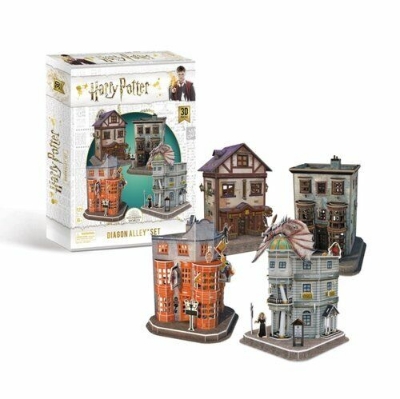 Picture of HP Diagon Alley 4 in 1 3D Puzzle