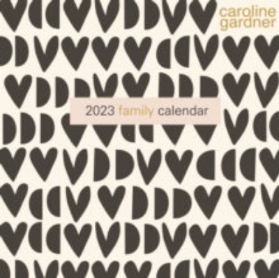 Picture of Caroline Gardner, Hearts Square Wall Planner Calendar 2023