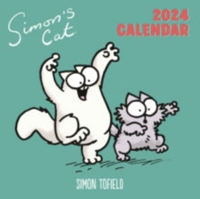 Picture of Simon's Cat Square Wall Calendar 2024