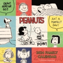 Picture of Peanuts Planner Wall Calendar 2024