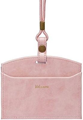 Picture of Velessera Stationery ID Holder Mauve Pink