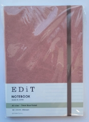 Picture of EDiT Notebook Ruled Old Rose