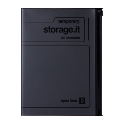 Picture of STORAGE.it Notebook A5 Black