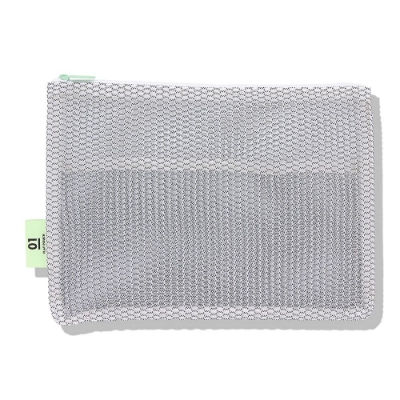 Picture of Flat Pouch A5 Black x White Mesh Collection