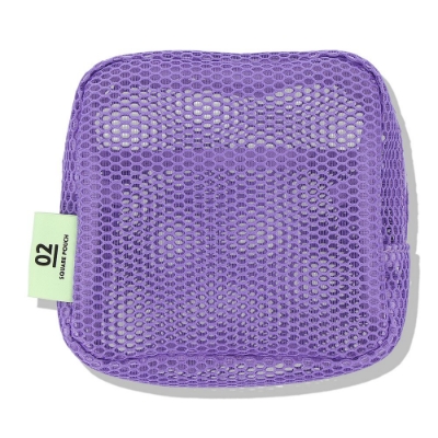 Picture of Square Pouch Purple Mesh Collection