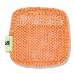 Picture of Square Pouch Orange Mesh Collection