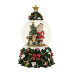 Picture of Snow Globe Snow Globe･Music Box Santa Claus Tree With Tree