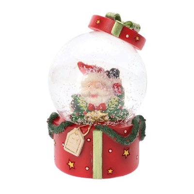 Picture of Snow Globe S Present Santa Claus