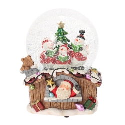 Picture of Snow Globe Music Box Snowman