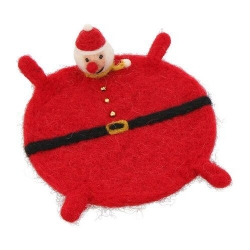 Picture of Felt Coaster Santa Claus