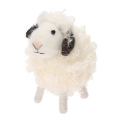 Picture of Felt Mascot fluffy Sheep Ivory