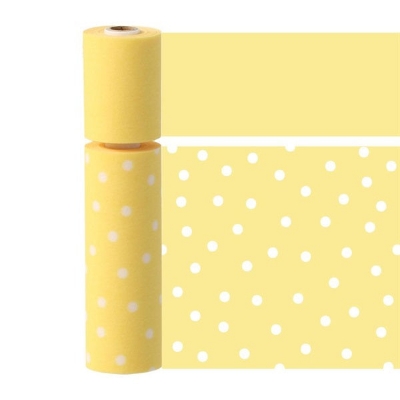 Picture of Maste Pre-cut Masking Tape Slim Dot Yellow