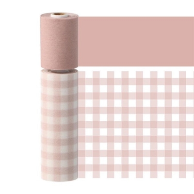 Picture of Maste Pre-cut Masking Tape Slim Gingham Check Pink