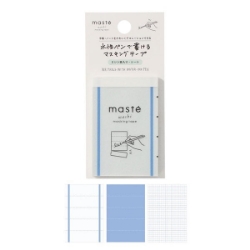 Picture of Maste Pre-cut Masking Tape Sheets Line Blue