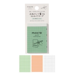 Picture of Maste Pre-cut Masking Tape Sheets Gingham Check Pink