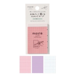 Picture of Maste Pre-cut Masking Tape Sheets Mix Color B