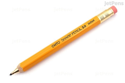 Picture of OHTO Mechanical pencil 2.0 Yellow