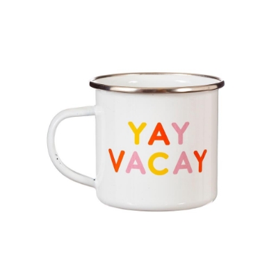 Picture of Yay Vacay Enamel Mug