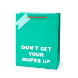 Picture of Don’t Get Your Hopes Up Large Gift Bag