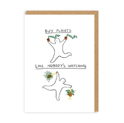 Picture of Buy Plants Greeting Card