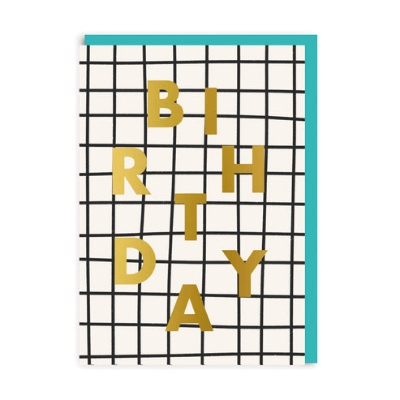 Picture of Birthday Check Greeting Card (A6)