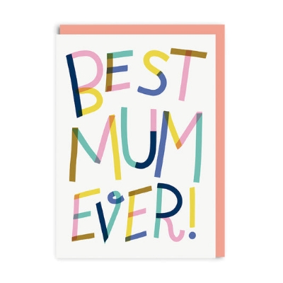 Picture of Best Mum Ever Greeting Card