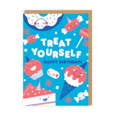 Picture of Treat Yourself Birthday Greeting Card