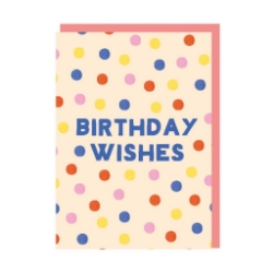 Picture of Polka Dot Birthday Card