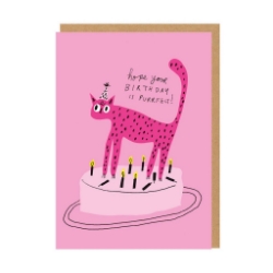 Picture of Purrfect Birthday Card