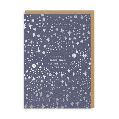 Picture of Stars In The Sky Greeting Card