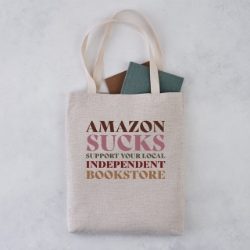 Picture of Amazon Sucks Tote Bag